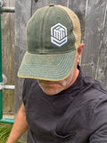 MTI Legacy Trucker Cap - Dark Green