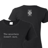 The mountain doesn't care Ladies- Black