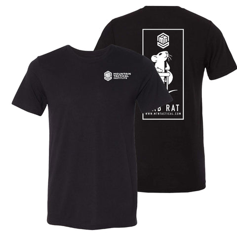 MTI Lab Rat T-Shirt - Solid Black Triblend