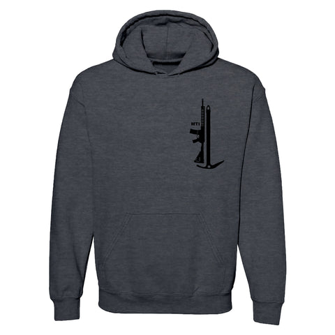 Just Keep Grinding Hoodie - Dark Heather