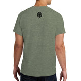 Testing 1 RM Is Not A Crime T-Shirt - Heather Military Green