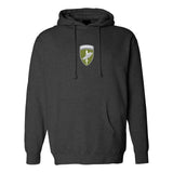 Military Athlete Hoodie 2017 - Charcoal Heather - Sweepstakes