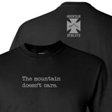 The mountain doesn't care - Black
