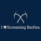 Screaming Barfies Ladies - Navy